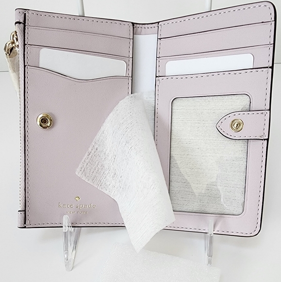 Kate Spade Leila Belt Bag Fanny Pack & Wallet in Lilac Moon Leather NWT! - Picture 10 of 14